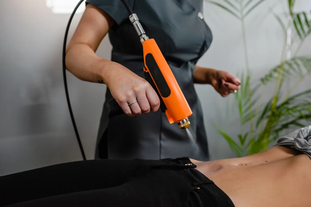 Client transformation result after CryoSculpting