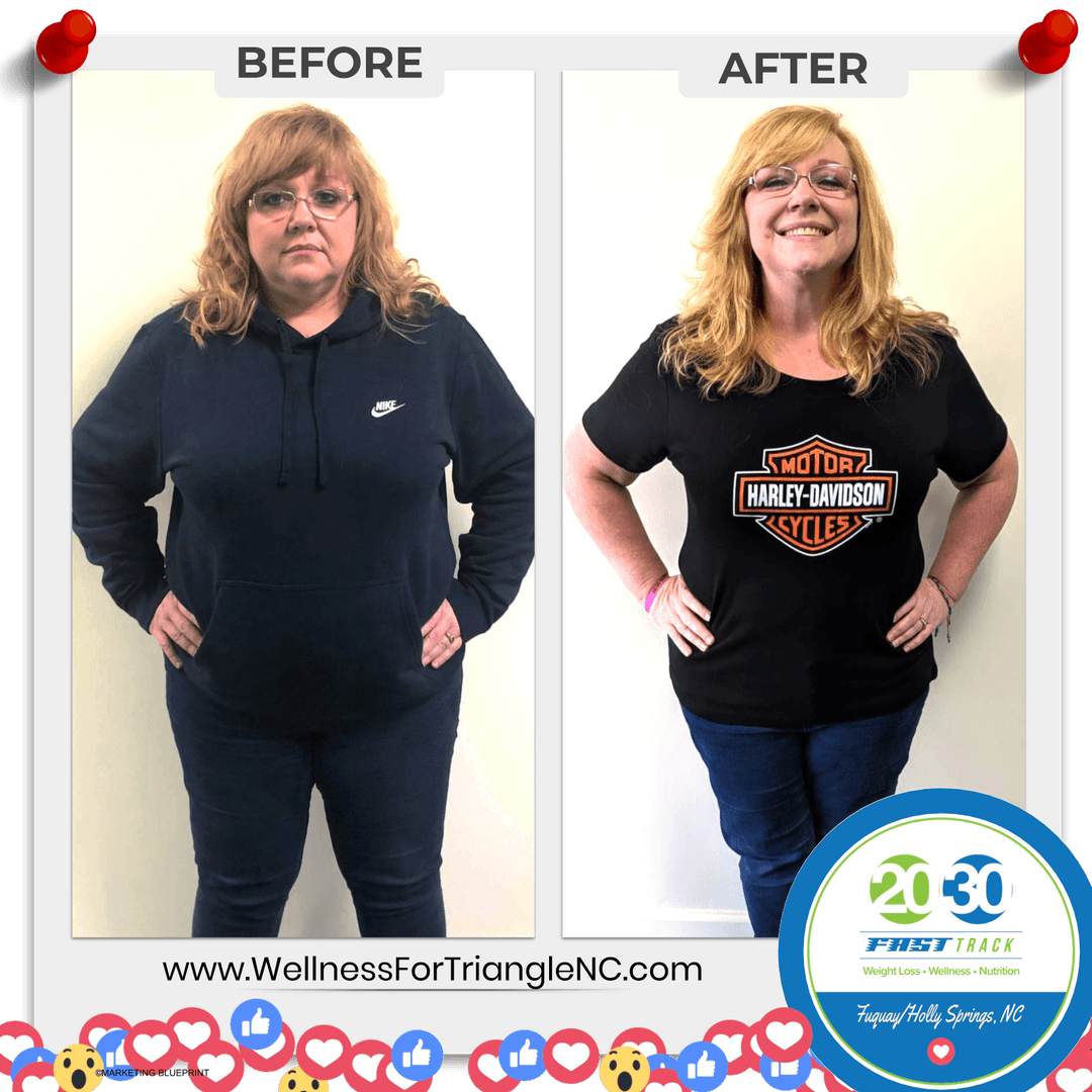 Client before and after