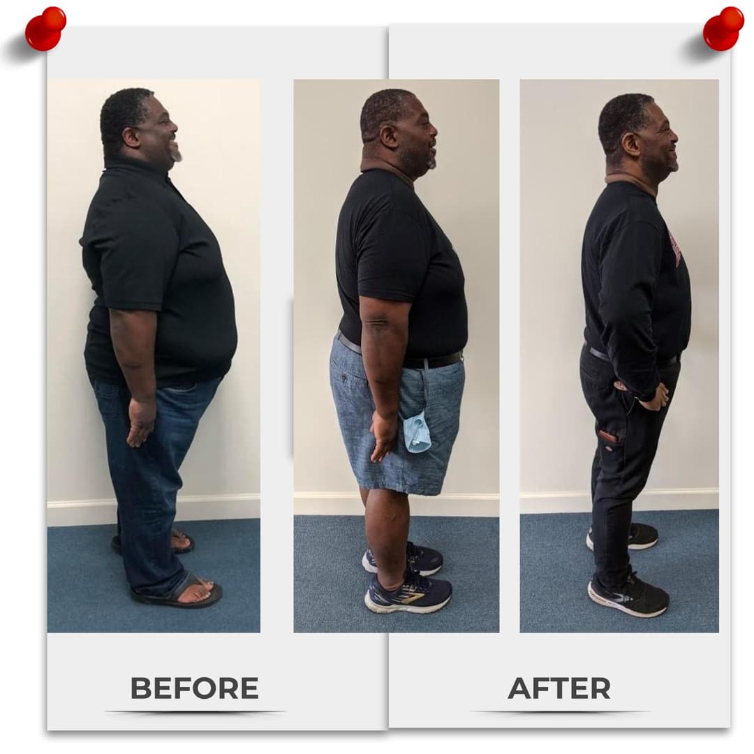 80 lbs and 150 lbs down March 2021