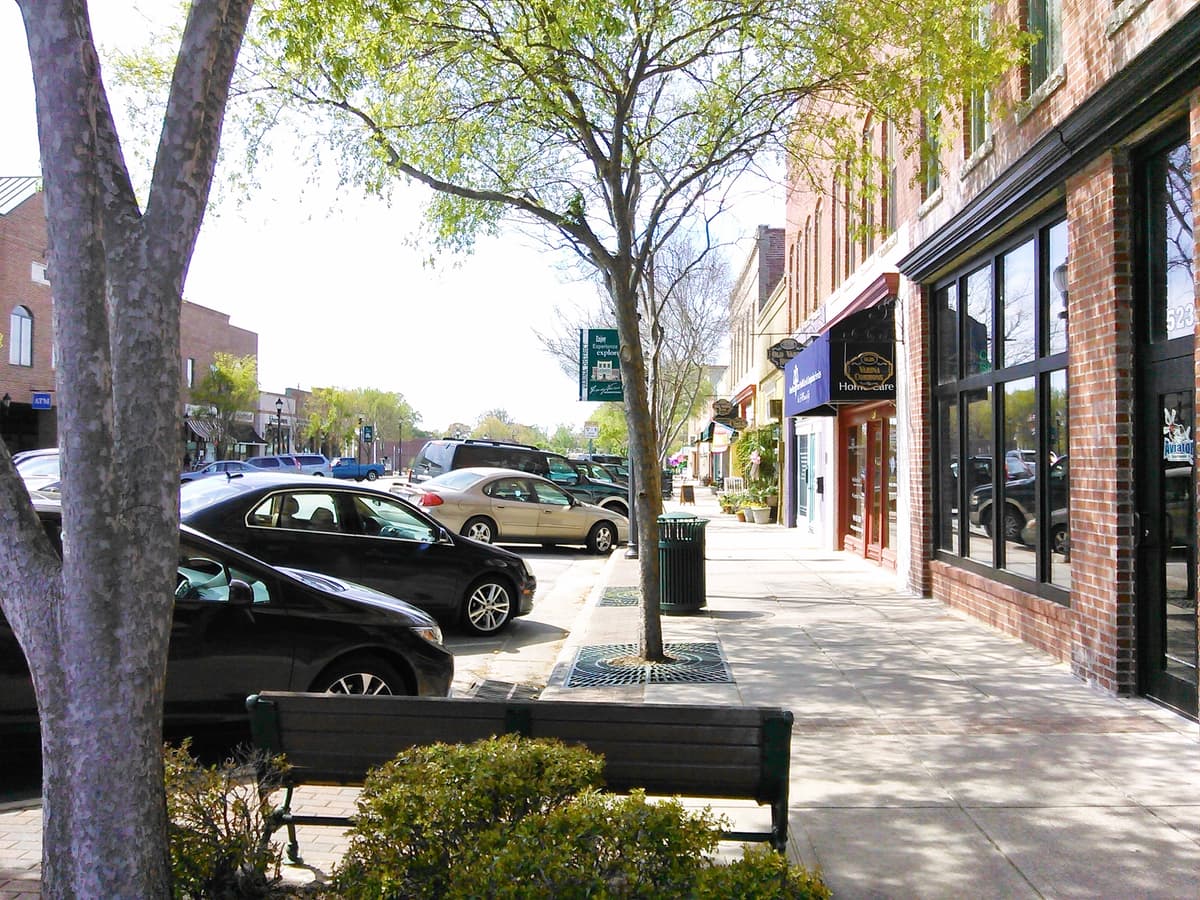 Downtown Fuquay-Varina, North Carolina